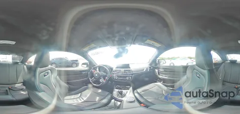 2019 BMW M2 Competition z USA, uszkodzony, nr VIN WBS2U7C54K7D32476